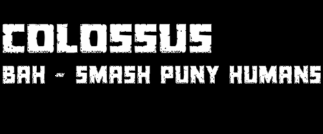 Colossus字体 3