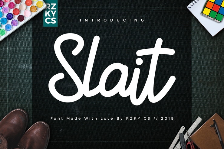 Slait DEMO字体 3