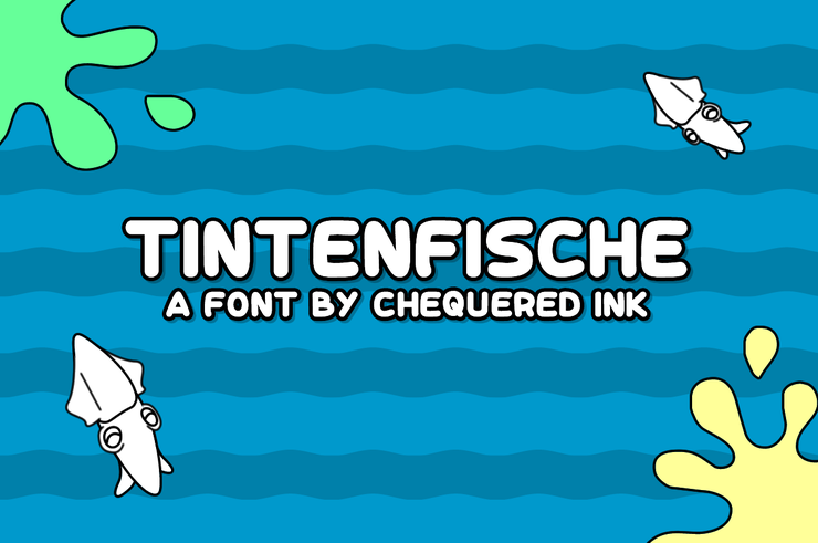 Tintenfische字体 1