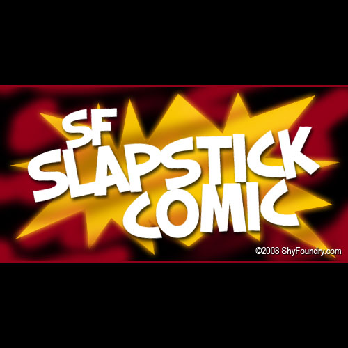 SF Slapstick Comic字体 1