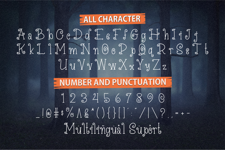 Pumpkin Hunter字体 3