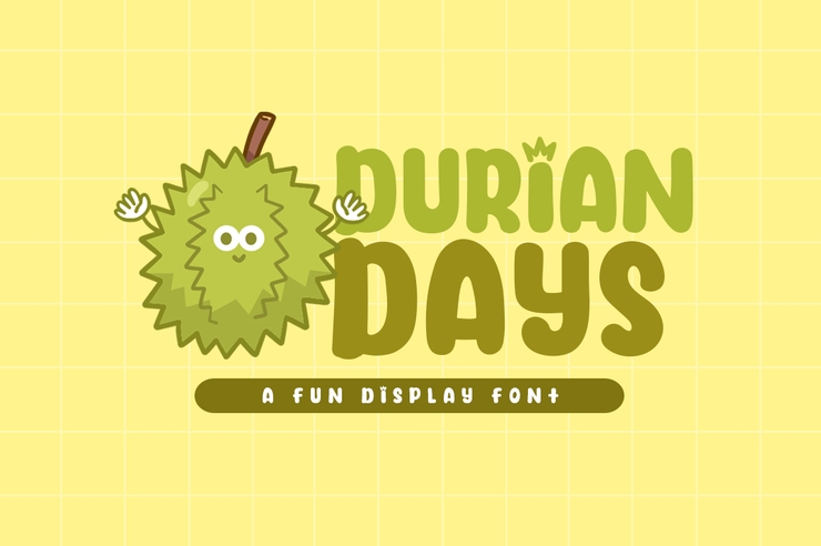 Durian Days字体 1