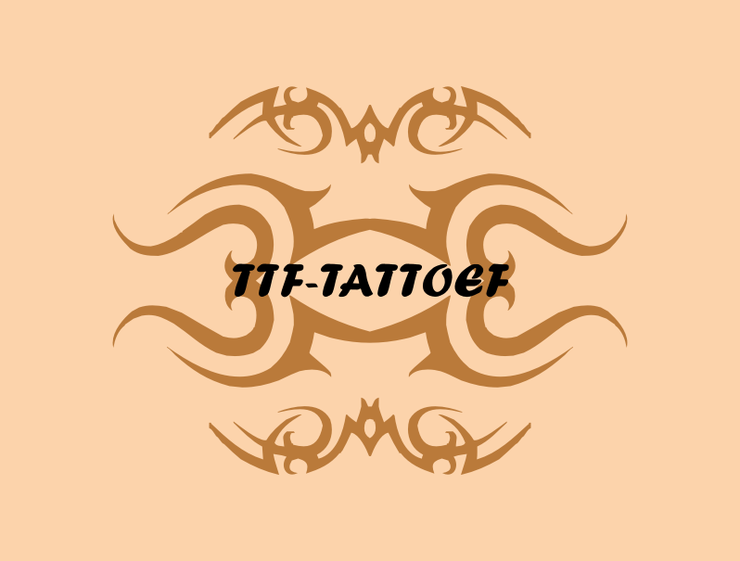 TTF_TATTOEF字体 1