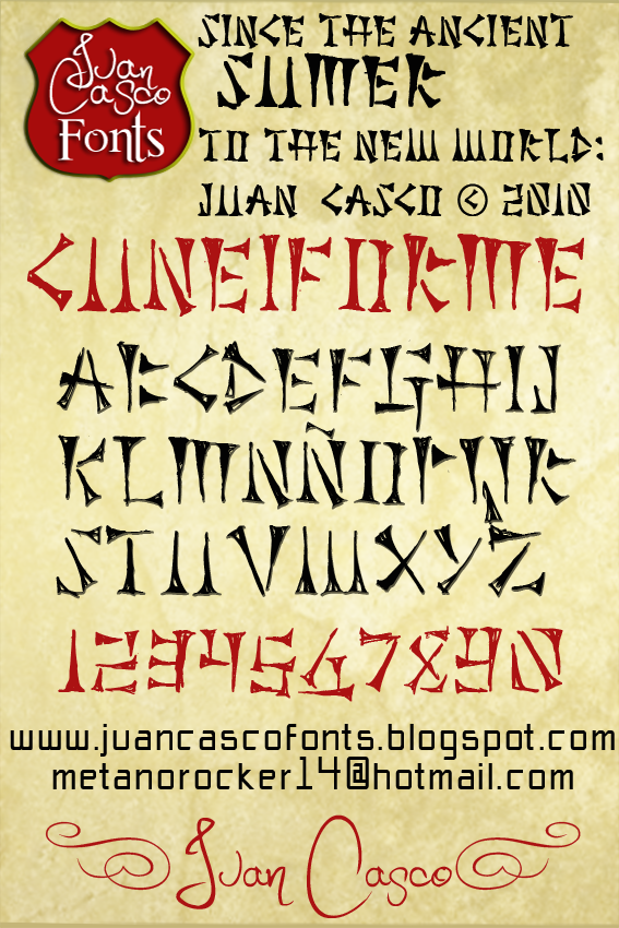 Cuneiforme字体 2