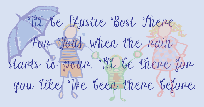 Austie Bost There For You字体 5