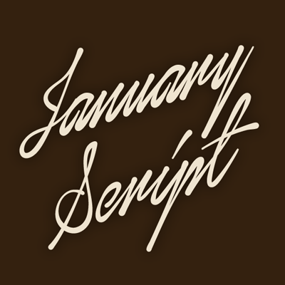 January Script字体 1