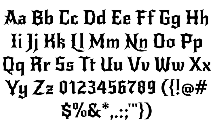 NewRocker字体 2