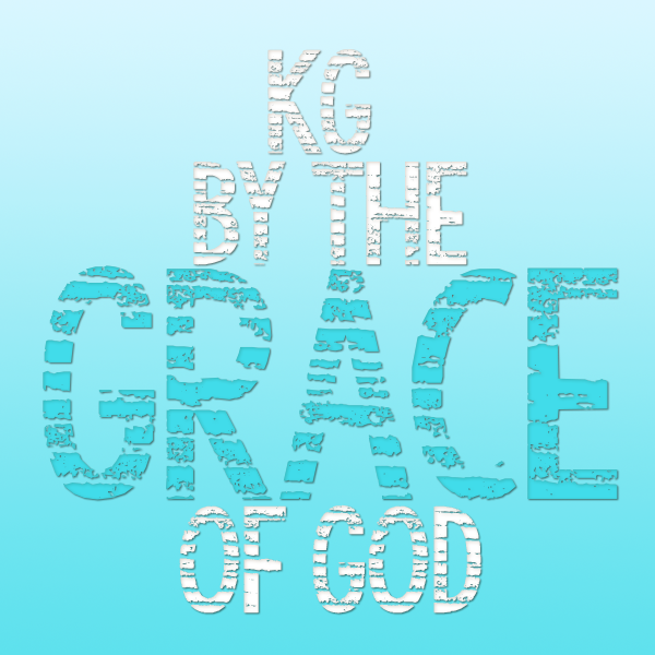 KG By the Grace of God字体 1