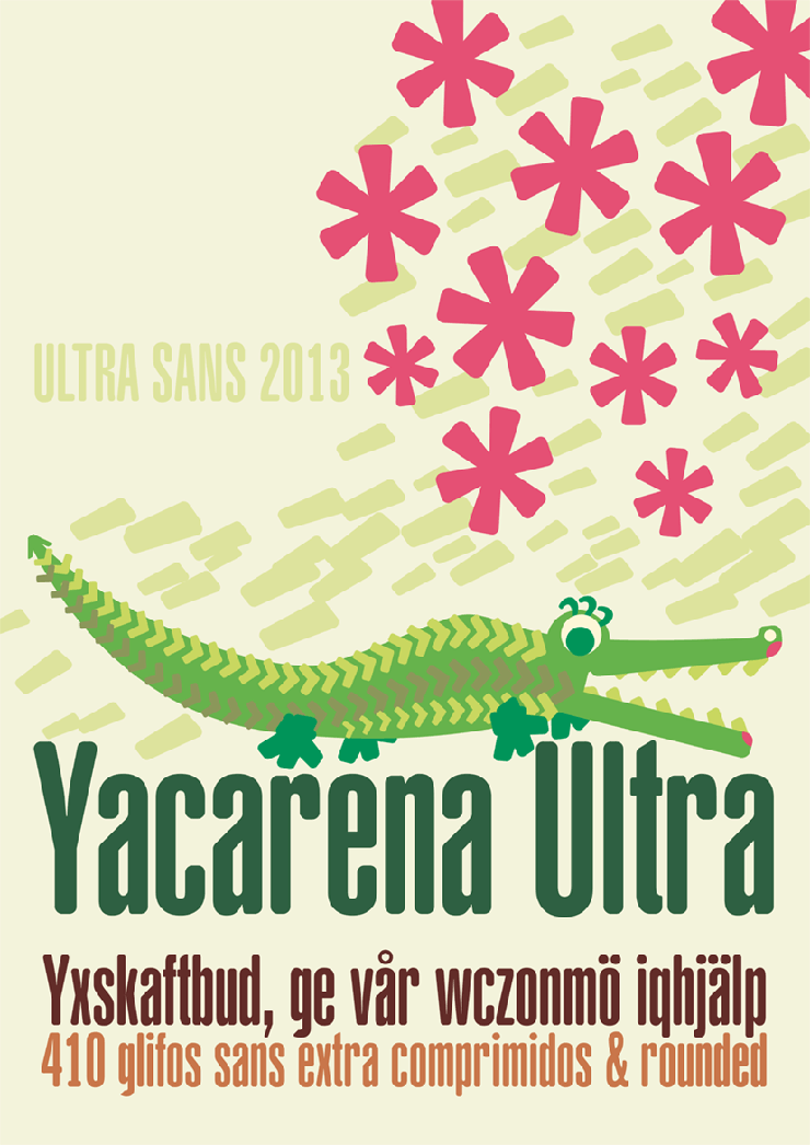 Yacarena Ultra FFP字体 2