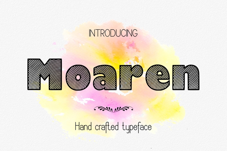 Moaren字体 3