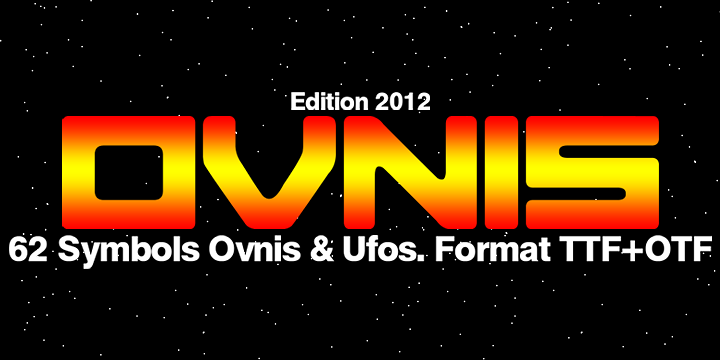 Ovnis字体 1
