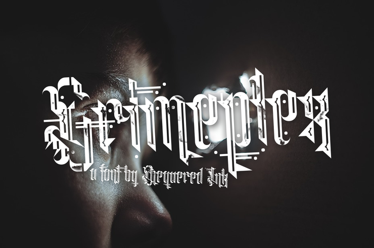 Grimeplex字体 1