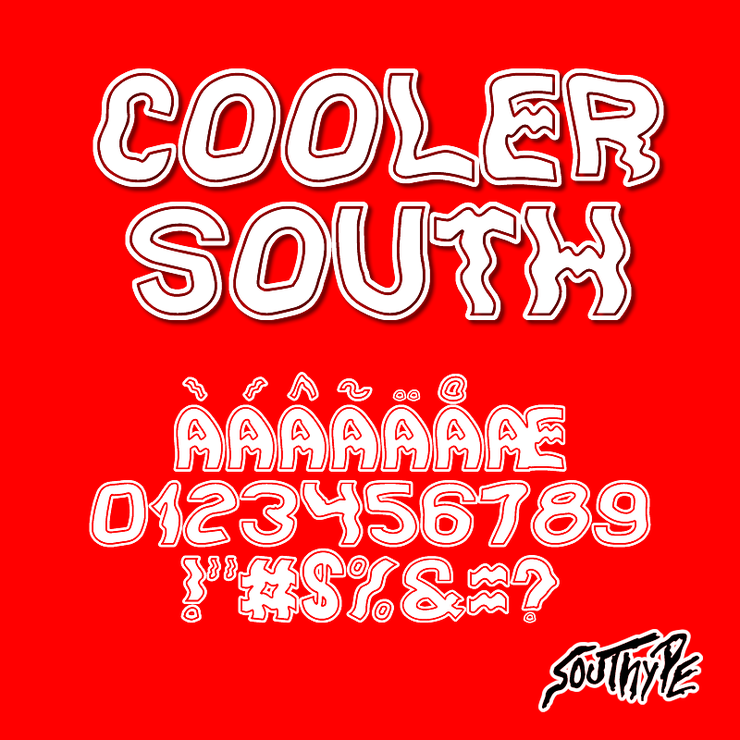 Cooler South St字体 1