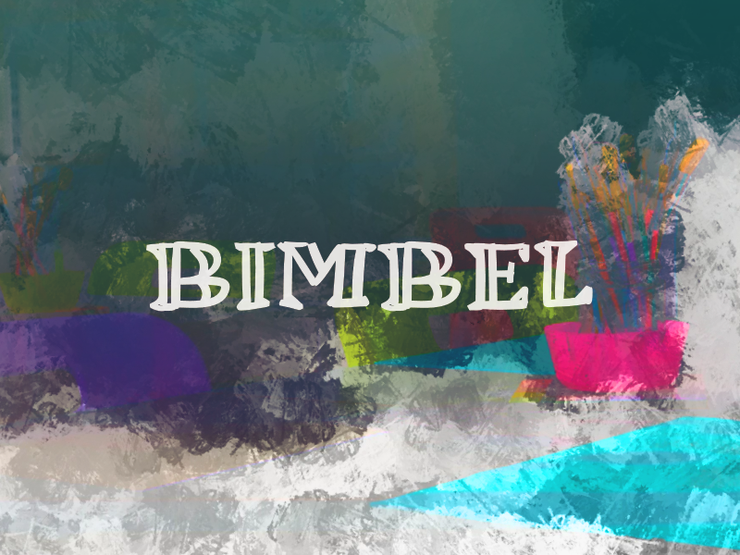 b Bimbel字体 1