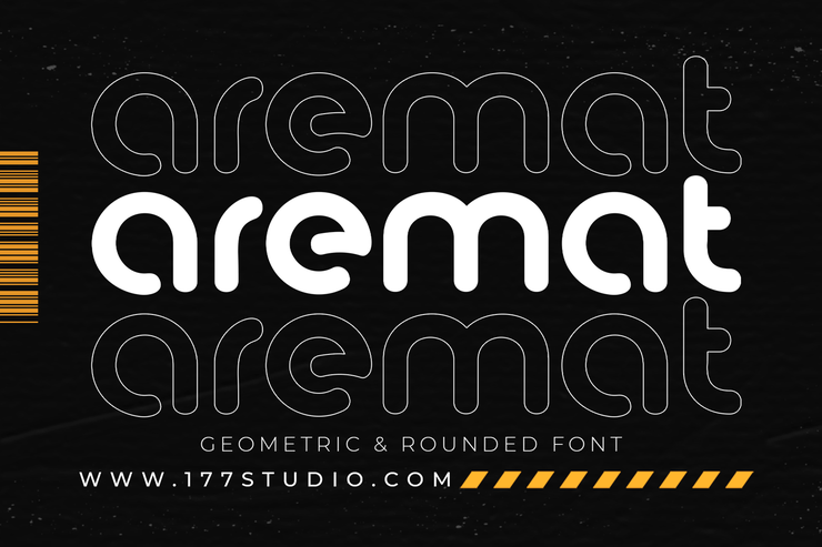 aremat字体 2