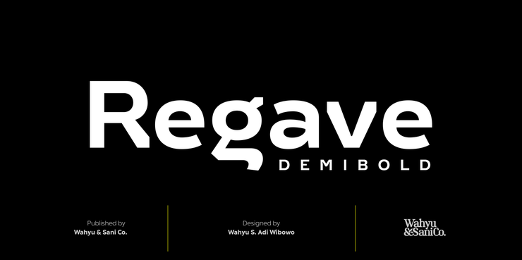 Regave字体 2