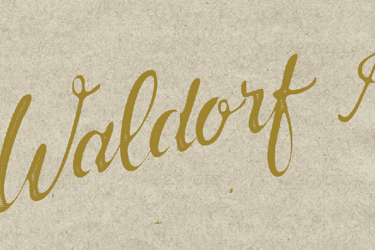 Waldorf Astoria字体 2