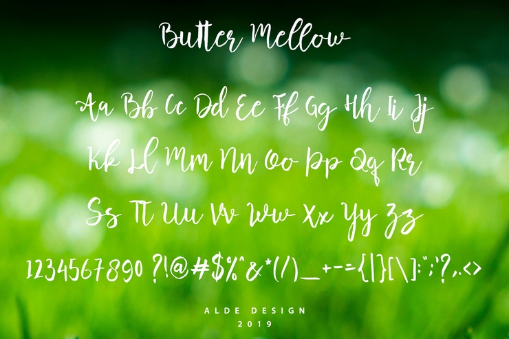 Butter Mellow字体 1