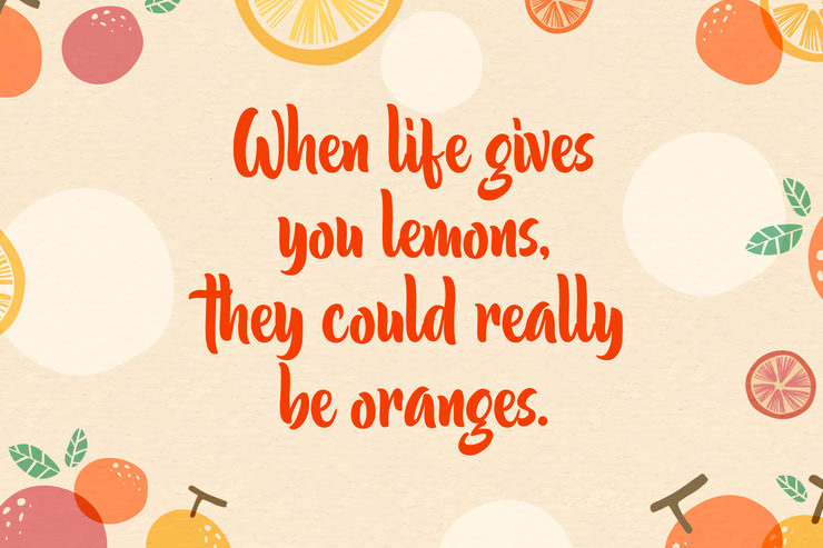 Orange Lemonade字体 3