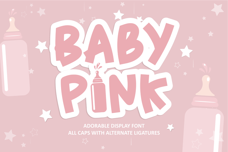 Baby Pink字体 1