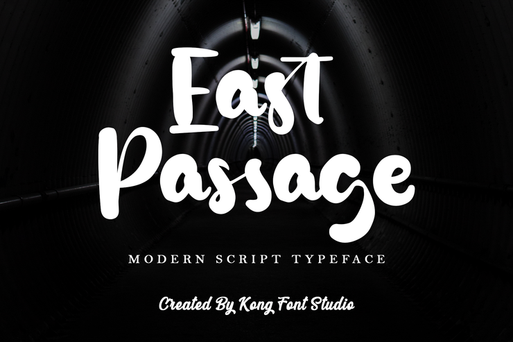 East Passage字体 1