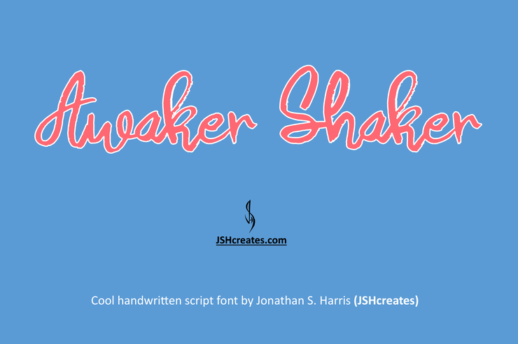 Awaker Shaker字体 1