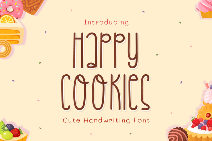 Happy Cookies字体 2
