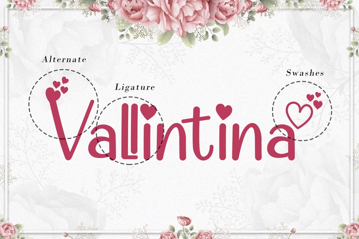 Valentine Cute字体 5