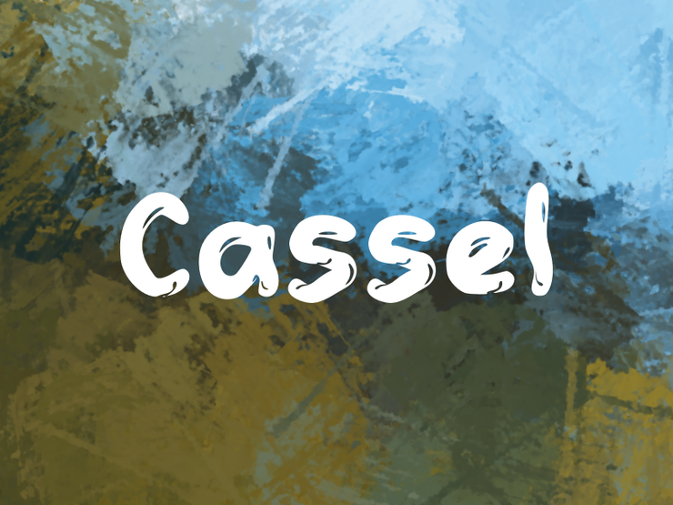 c Cassel字体 1