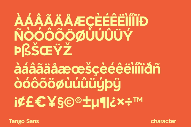 Tango Sans字体 6