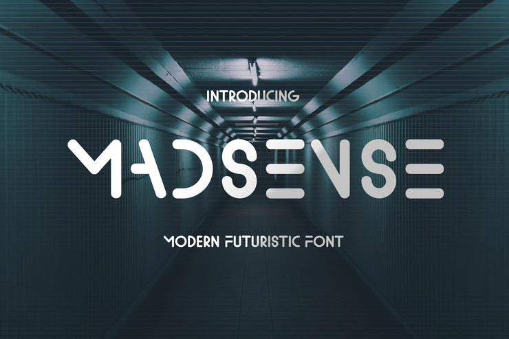 MADSENSE字体 5