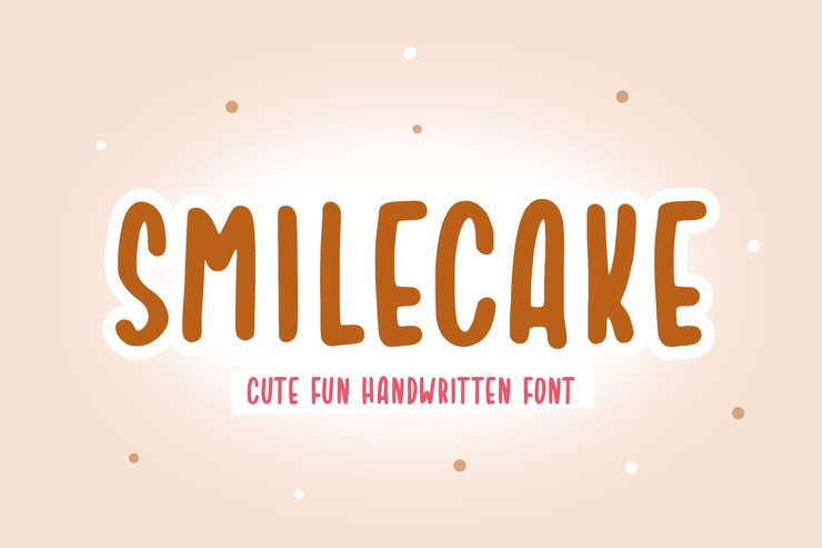 Smilecake字体 1