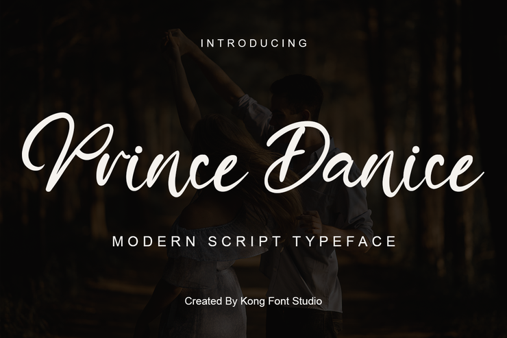 Prince Danice字体 1