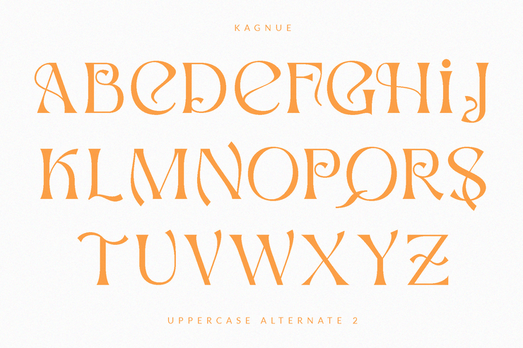Kagnue Serif字体 9