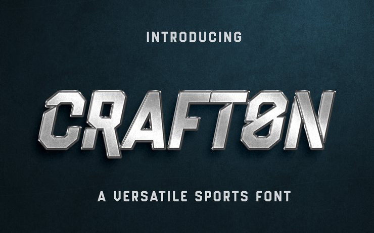 Crafton字体 1
