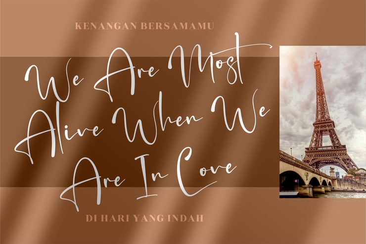 Mantilda Kristine字体 6