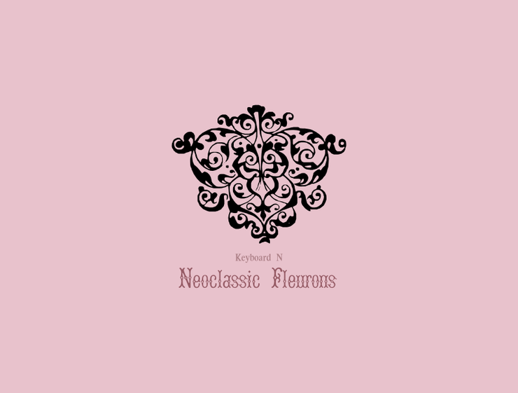 Neoclassic Fleurons字体 2