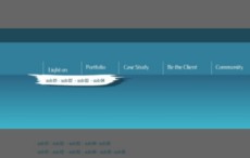 企业网站导航flash素材下载