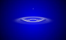 水滴滴下涟漪flash动画