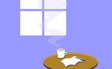 冒烟的咖啡flash动画