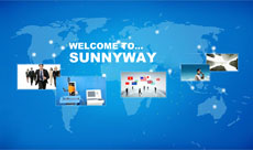 flash蓝色大气开篇动画