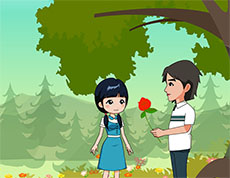 2分钟浪漫回忆婚礼flash动画