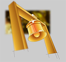 一个很大的钟flash动画