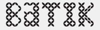 Batik字体