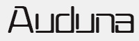 Auduna字体
