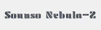 Sounso Nebula-2字体