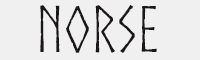 Norse字体