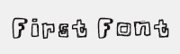 First Font字体