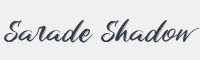 Sarade Shadow字体