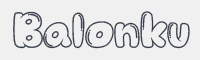 Balonku字体